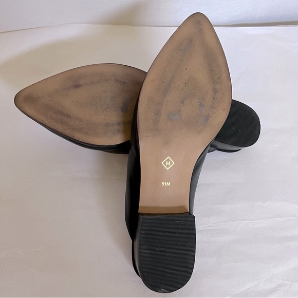 Halogen Black Suede & Leather Slip-On Mules - Picture 11 of 13